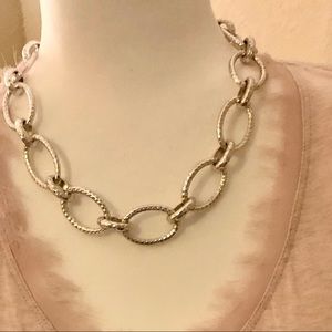 20 inch Juicy Couture Necklace in silver color